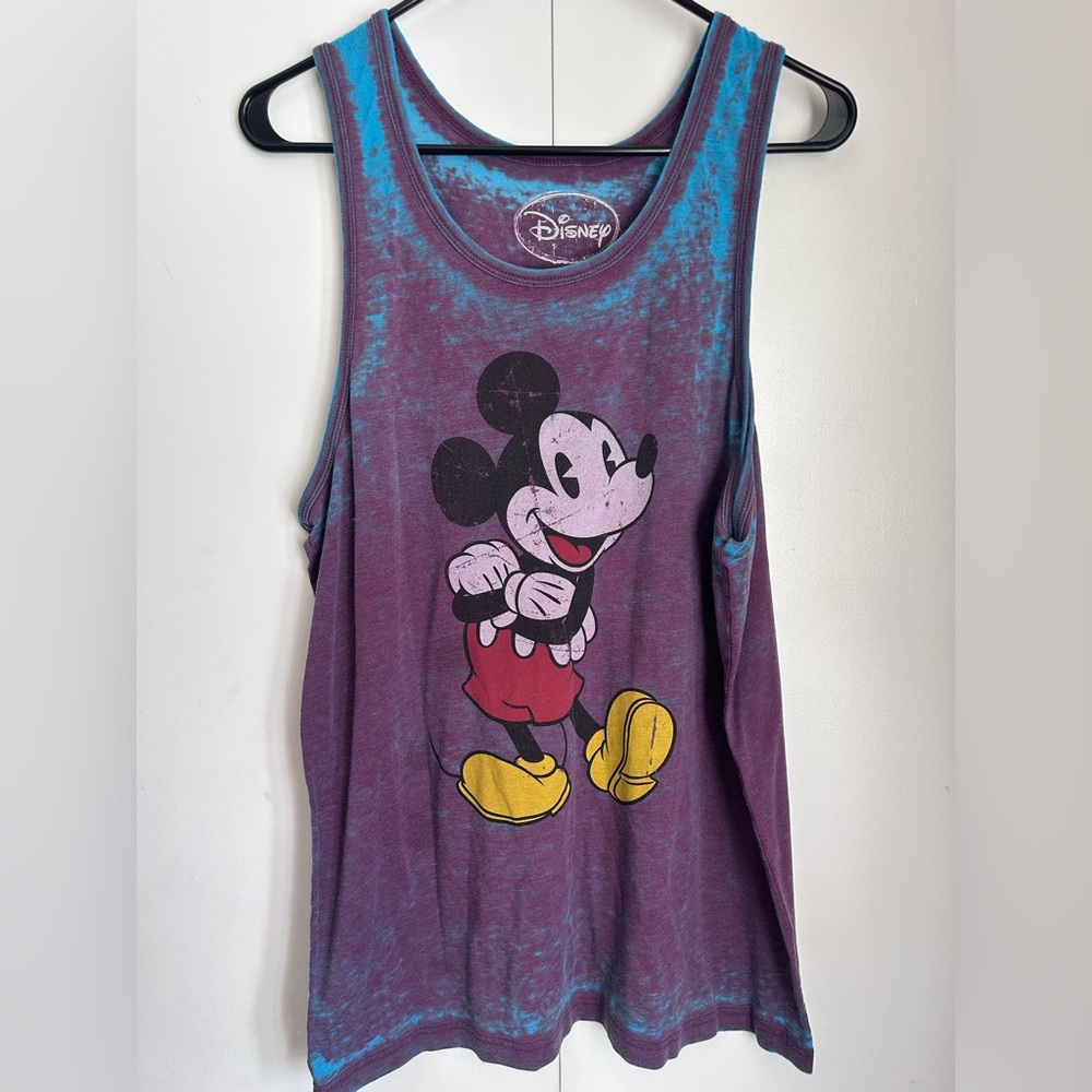 Distressed Mickey Tank